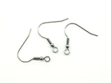 20mm Stainless Steel Earring Hook, 6 Pcs, $10 - amakeit bead 天富