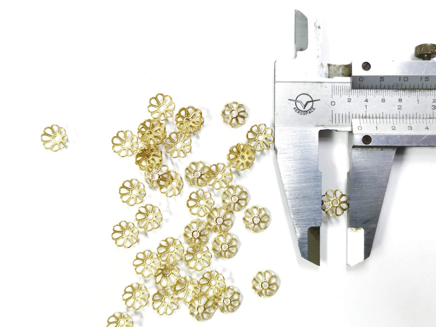 銅珠蓋, 8.3mm, 24個