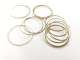 Brass Ring, Round, 30mm, 10pcs | 銅圈, 圓, 30mm, 10個