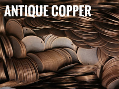 特價, 圓銅片, 18mm, 雙孔, 24個