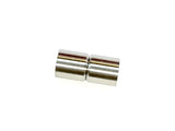 Stainless Steel Magnetic Clasp, 9x21mm Tube, 7mm Hole, Price Per Piece - amakeit bead 天富