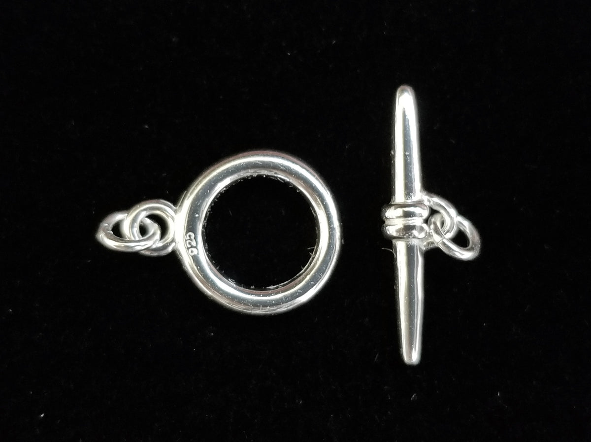 OT扣, 925銀, 11mm圓形