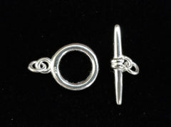 OT扣, 925銀, 11mm圓形