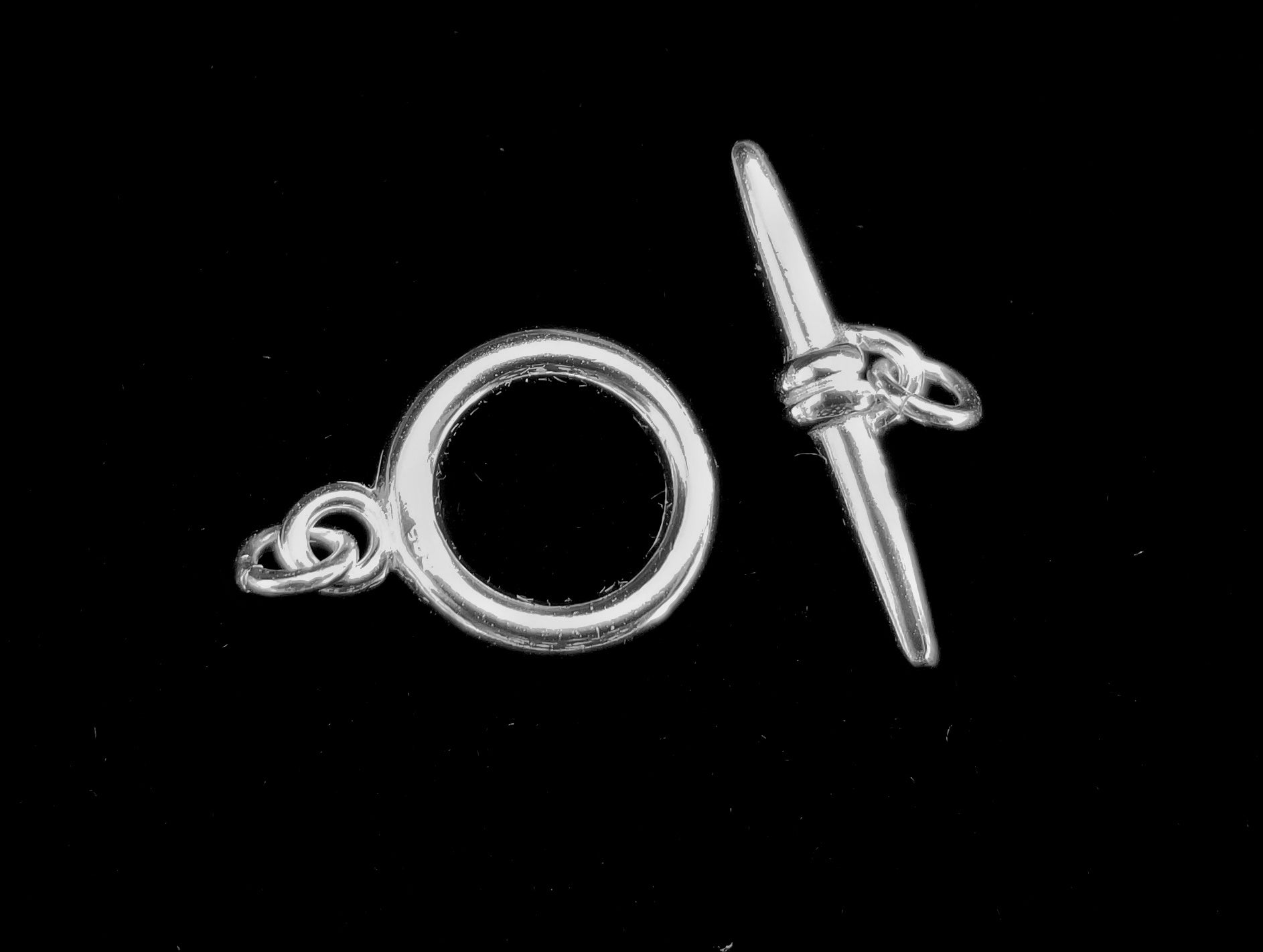 OT扣, 925銀, 11mm圓形