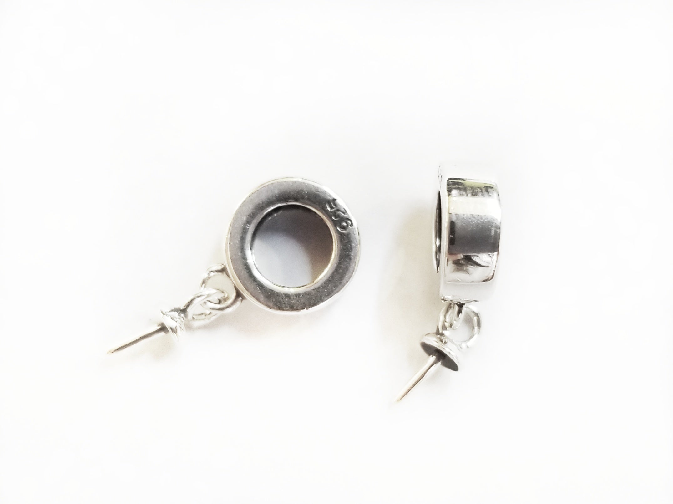 925銀帶吊隔珠, 有吊針