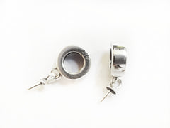 925銀帶吊隔珠, 有吊針