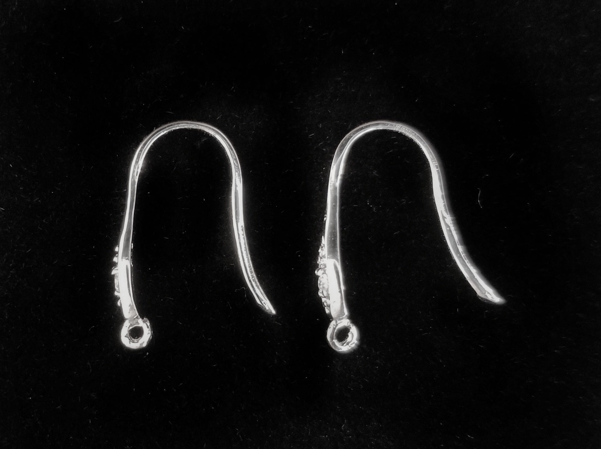 925銀閃石耳勾, 有圈