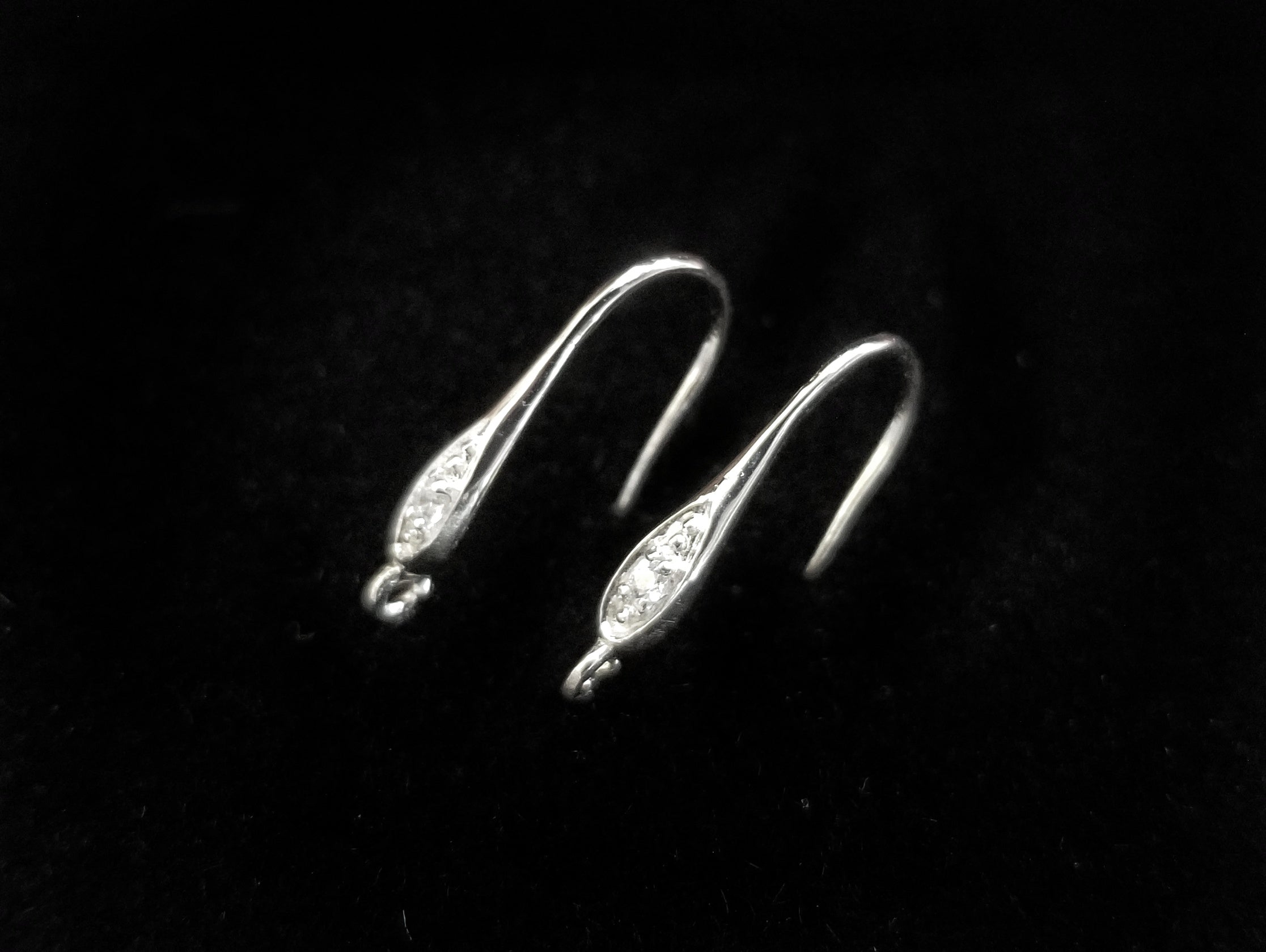 925銀閃石耳勾, 有圈