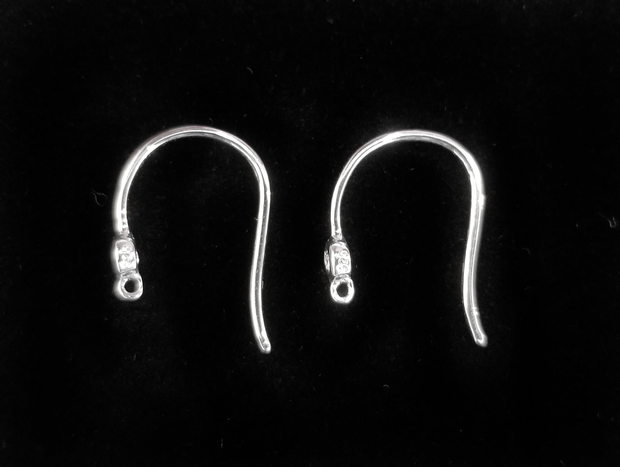 925銀閃石耳勾, 有圈