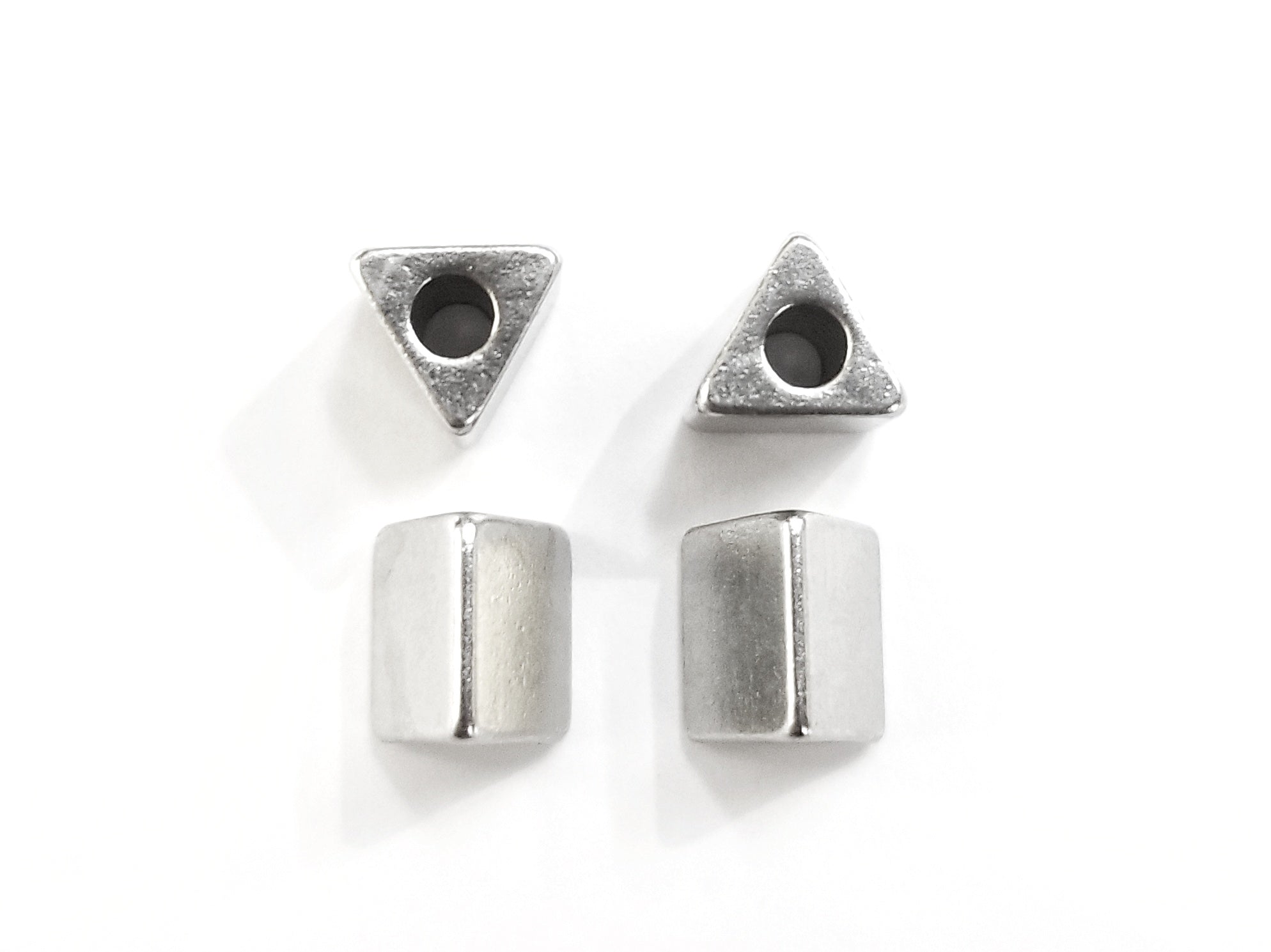 銅珠, 實心銅, 6.5x7mm, 三角形