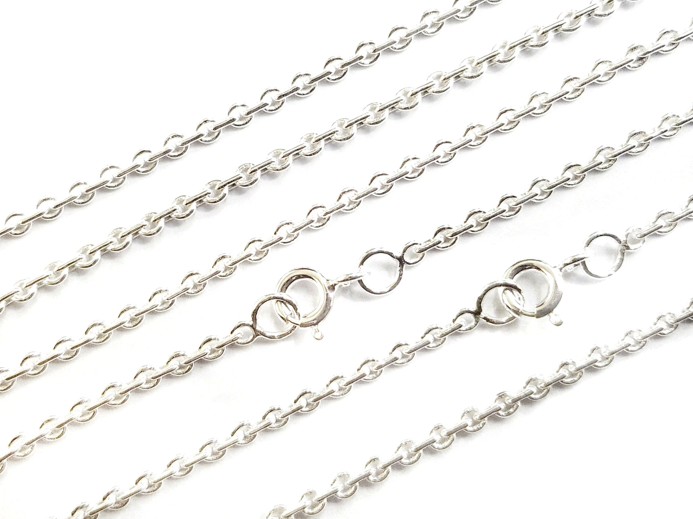 26” Sterling Silver Necklace, 2mm Rolo Chain | 26“ 925銀項鏈 2mm十字鏈