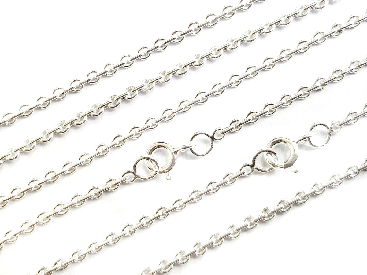 26” Sterling Silver Necklace, 2mm Rolo Chain | 26“ 925銀項鏈 2mm十字鏈