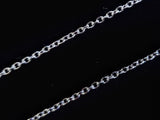 Stainless Steel Chain, Oval Cable, 1.5mm | 不鏽鋼鏈, 1.5mm, O型鏈