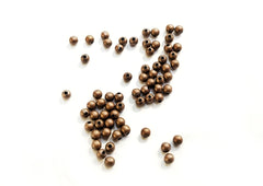 銅珠, 3.2mm圓珠, 250個