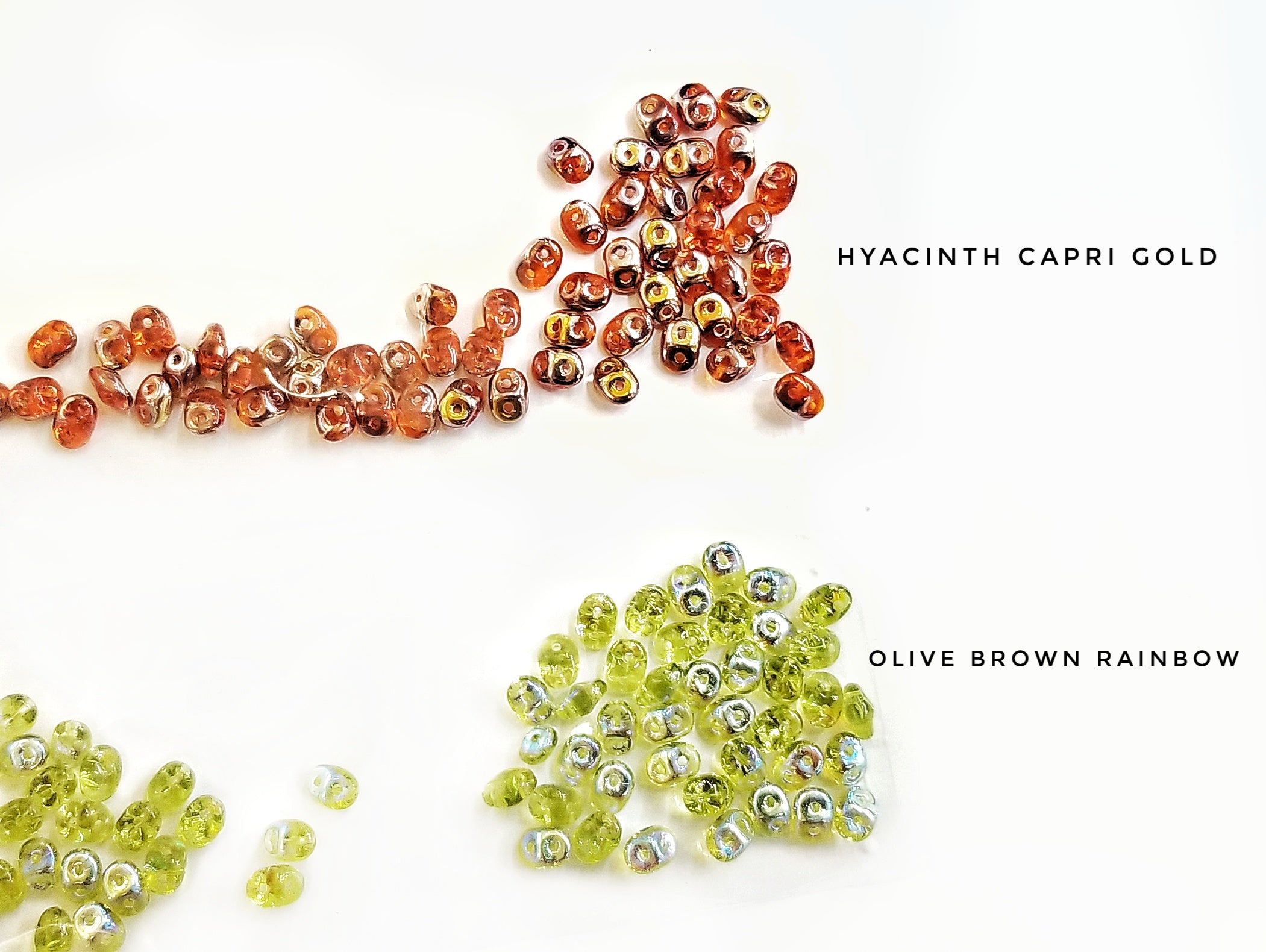 Czech beads, Glass Beads, Superduo | 捷克珠, 玻璃珠, 雙孔