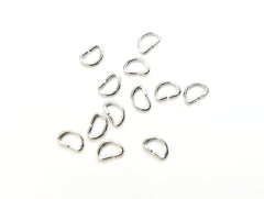D Ring, Stainless Steel, 4.7x7mm, 36 Pieces | 4.7x7mm 不鏽鋼D圈，36個