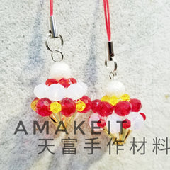 穿珠蛋糕仔，DIY材料包