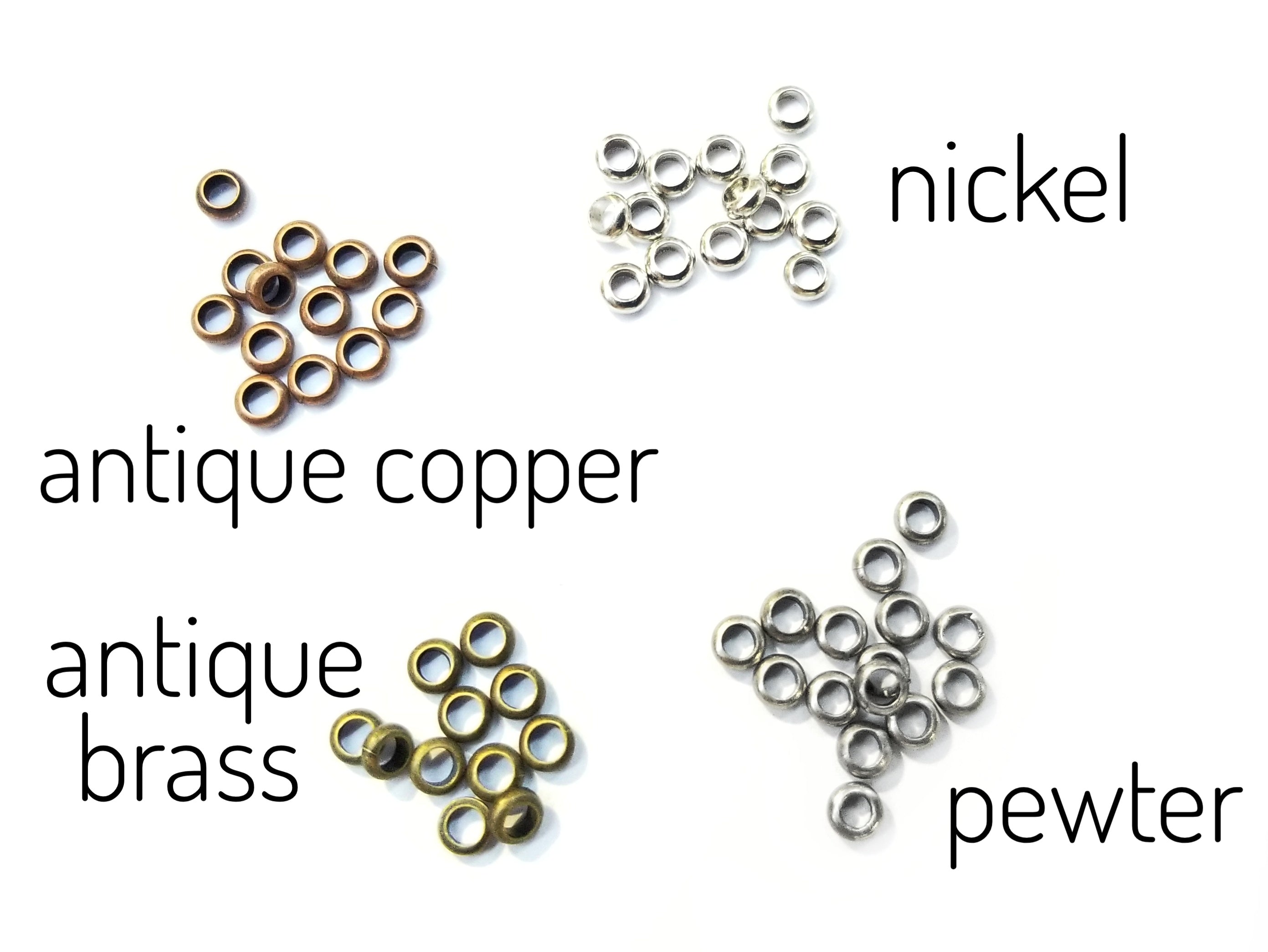 Spacer, Brass, 2.9mm, 100 Pcs | 2.9mm銅隔珠, 100個