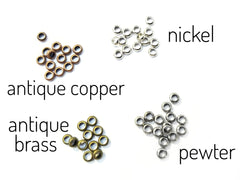 Spacer, Brass, 2.9mm, 100 Pcs | 2.9mm銅隔珠, 100個