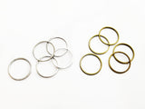 Ring, Brass, 16mm, 20 Pieces | 銅圈，16mm, 20個