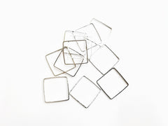 Brass Ring, 25x25mm, 10pcs | 銅圈, 方形, 25x25mm, 10個