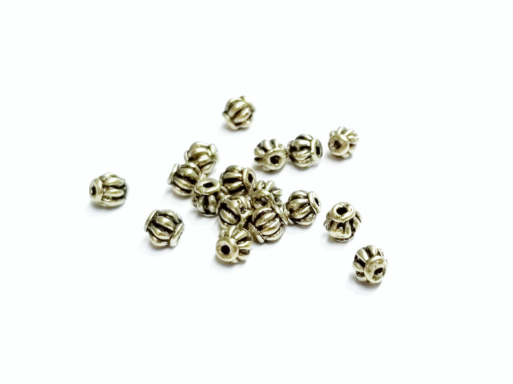 Spacer, Alloy, 4mm, Antique Gold, 72 Pieces | 4mm古金色合金圈，72個