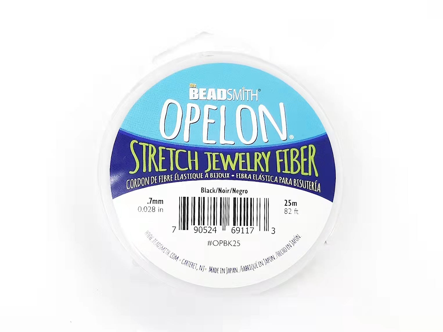 日本彈性魚線, 黑色, 水晶線, Opelon, 0.7mm