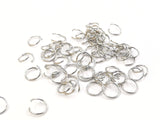Jump Ring, 0.6x6mm, Stainless Steel, 100 Pieces  | 不鏽鋼開口圈, 0.6x6mm, 100個