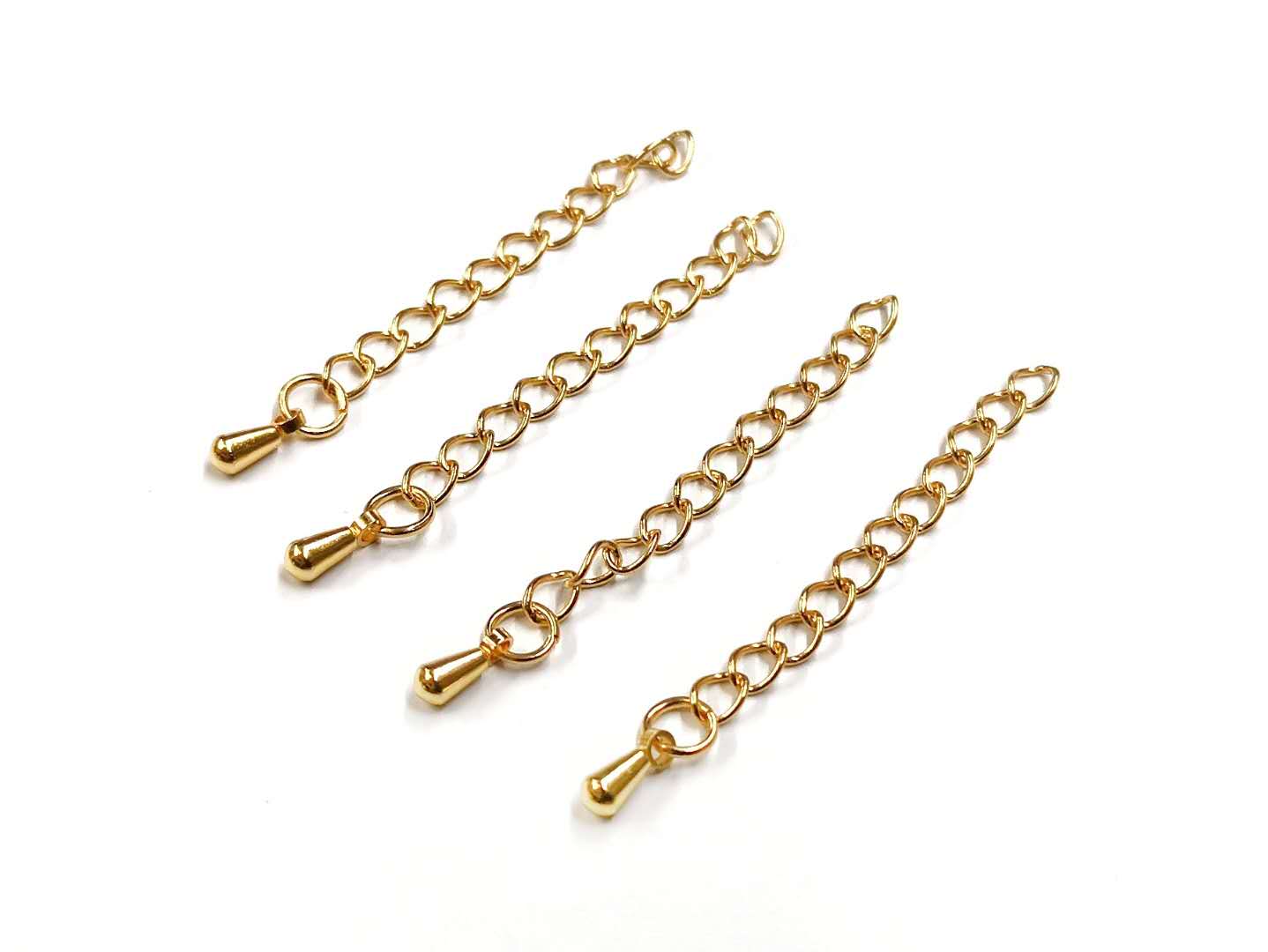 不鏽鋼尾鍊, 4mm鏈, 5cm長