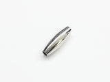 Stainless Steel Magnetic Clasp, 7x20mm Barrel, 3mm Hole, Price Per Piece - amakeit bead 天富
