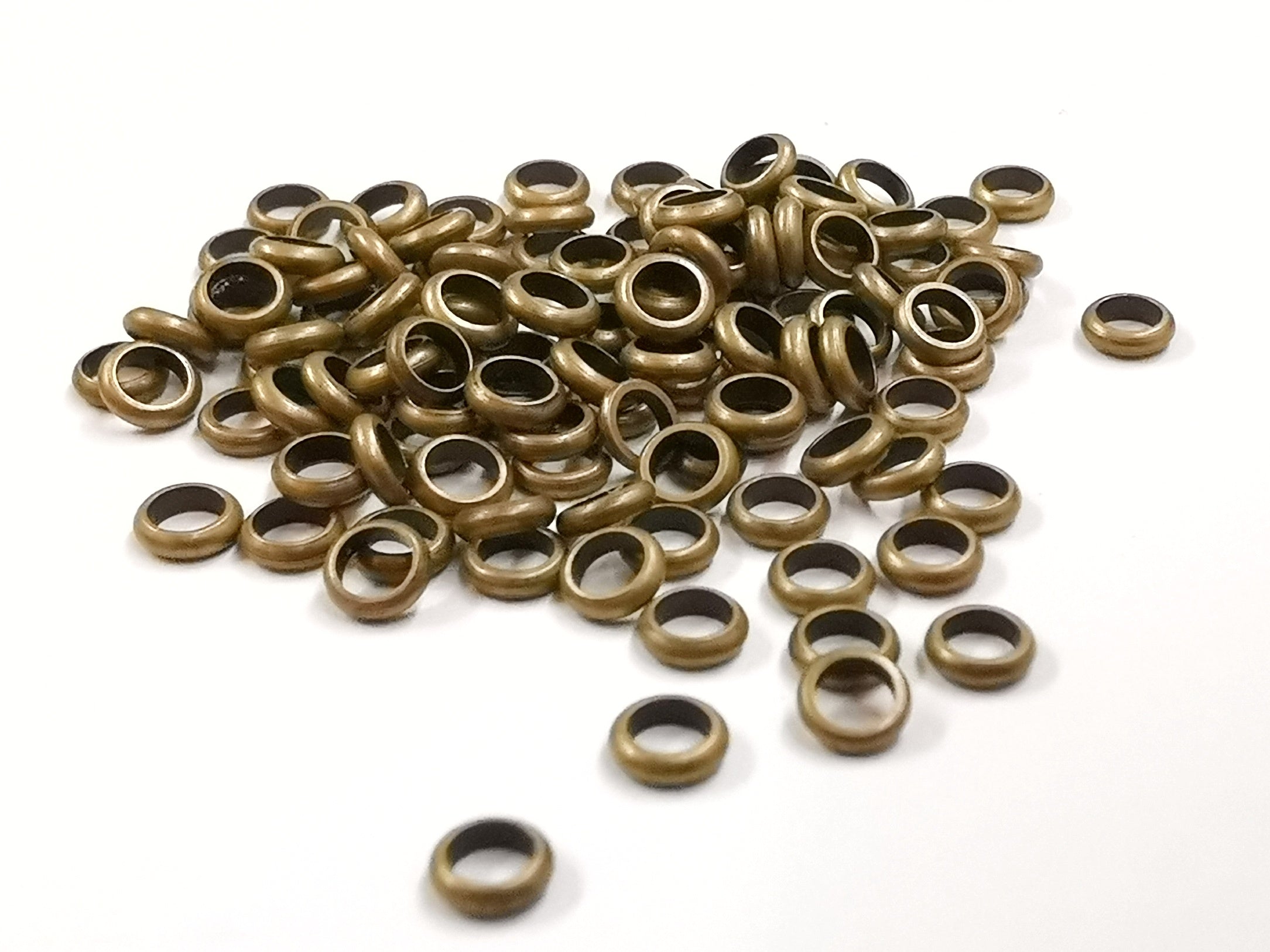 4x1.1mm 圓形銅圈, 72個