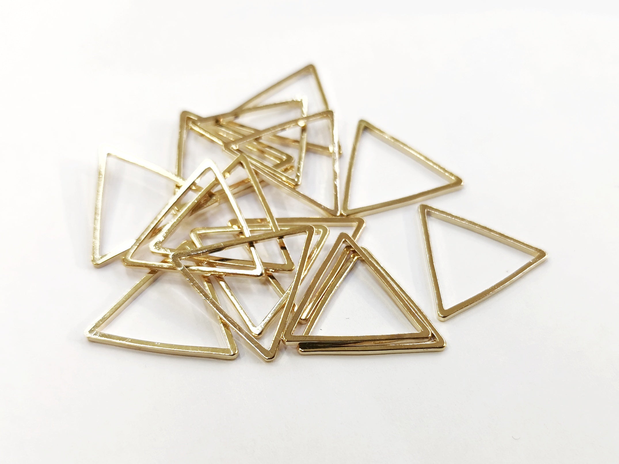 銅圈, 三角形, 18x20mm, 10個