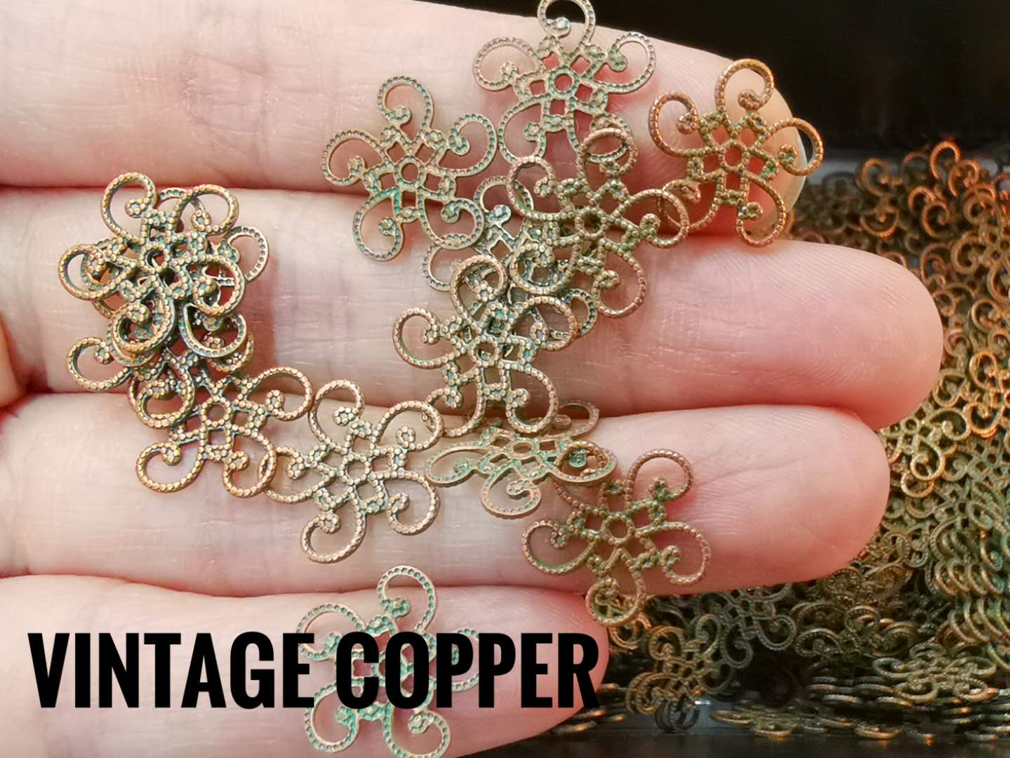 圓銅片, 花形, 13.5m, 24個