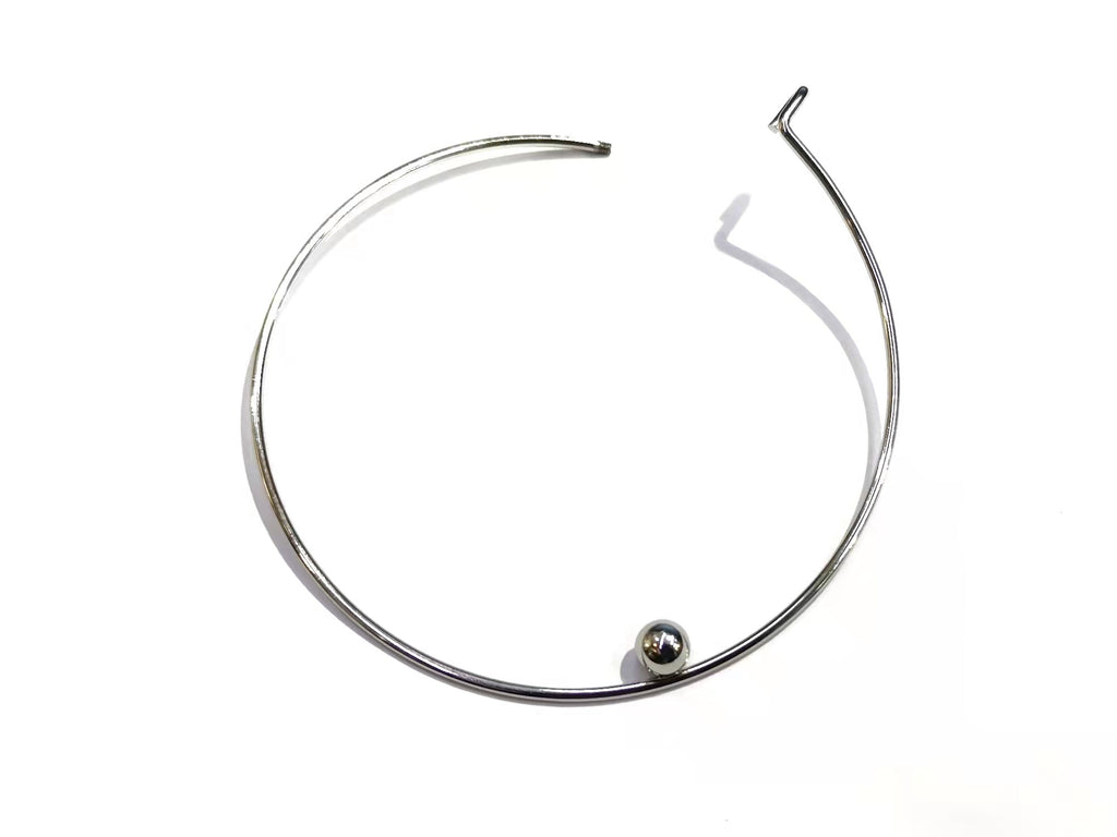Stainless Steel Cuff, Screw End, 2mm Wire | 不鏽鋼手環, 2mm粗