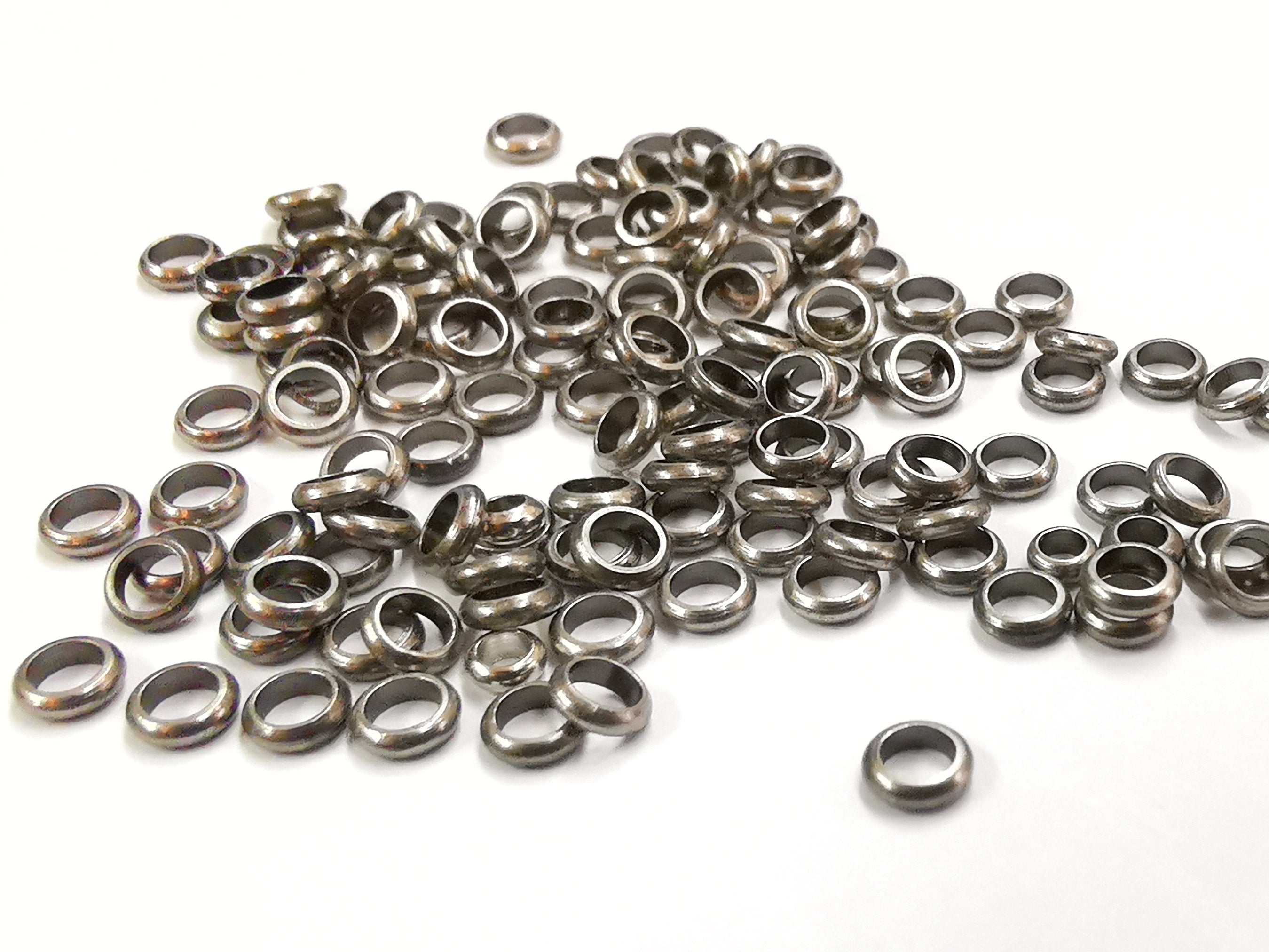 4x1.1mm 圓形銅圈, 72個