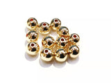 Bead, Brass, 8mm, Solid Ball,  Assorted colors | 8mm圓形實心銅珠, 多色
