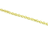 1.6x2mm Stainless Steel Oval Cable Chain, Price Per Yard - amakeit bead 天富