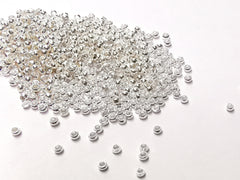 Crimp Bead, 2mm, brass, 200 Pieces | 2mm銅定位珠, 200個