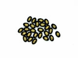 Brass Bead, 3x5mm Oval Bead, 72 Pieces Per Pack - amakeit bead 天富