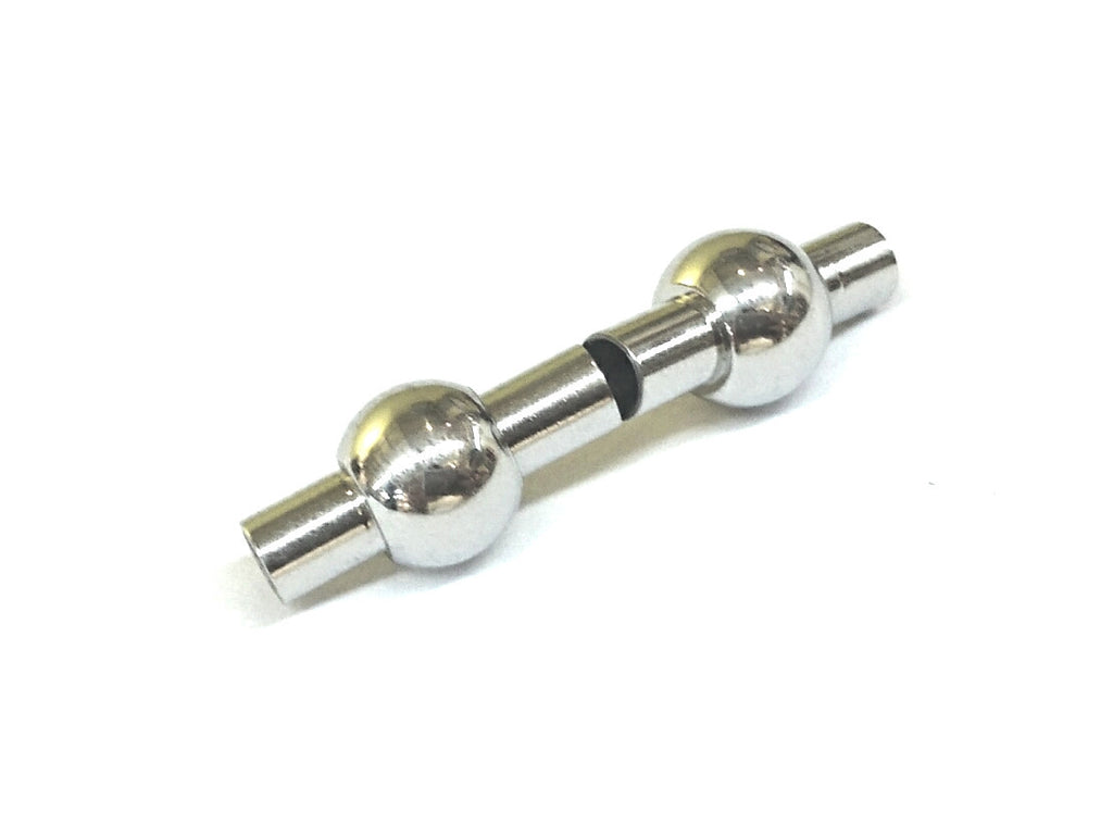 Stainless Steel Magnetic Clasp, 8x16mm, 3mm Hole, Price Per Piece - amakeit bead 天富