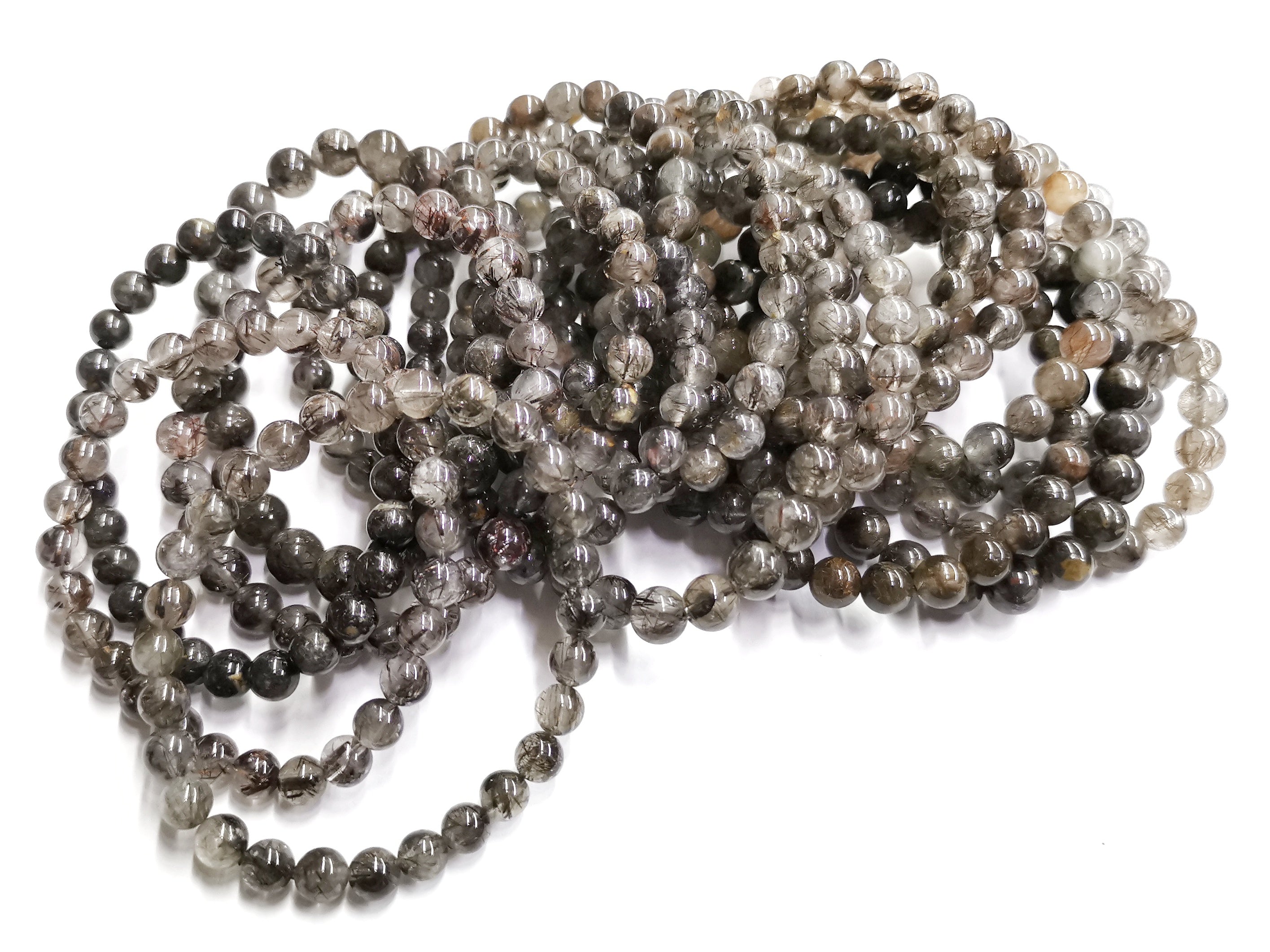 黑銅髮晶, 單圈手鏈