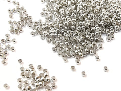 Crimp Bead, 2mm, brass, 200 Pieces | 2mm銅定位珠, 200個