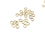 Ring, Brass, closed ring, 0.8x6mm, 20 pcs | 銅圈, 密口圈, 0.8x6mm, 20個