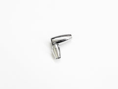 Stainless Steel Magnetic Clasp, 7x20mm Barrel, 3mm Hole, Price Per Piece - amakeit bead 天富