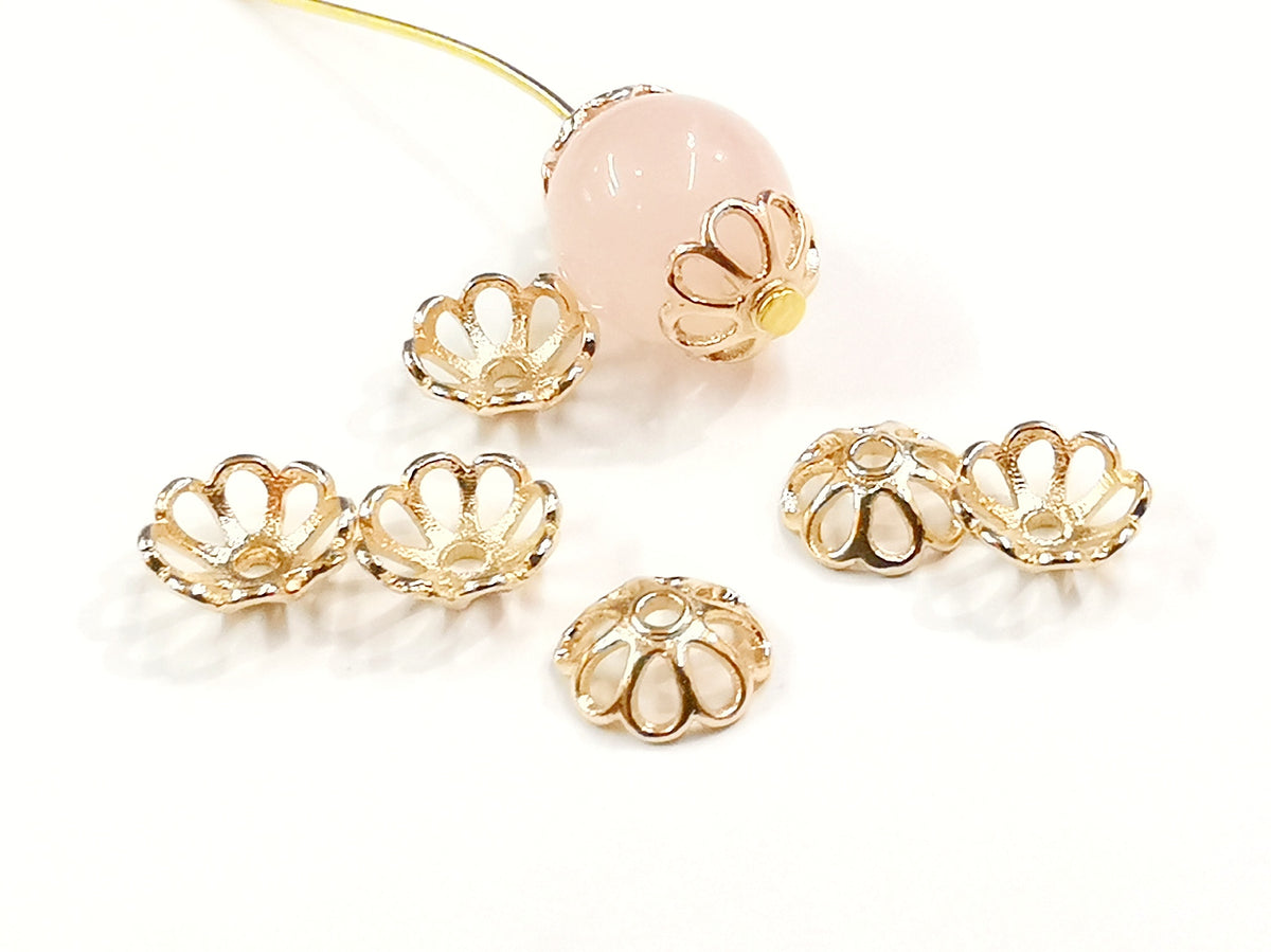 銅珠蓋, 8mm, 10個