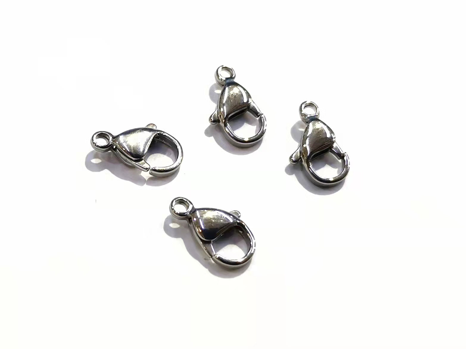 龍蝦扣, 不鏽鋼, 7x12mm