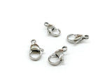 Stainless Steel Lobster Clasp, 9x15mm, Price Per 2 Pieces - amakeit bead 天富