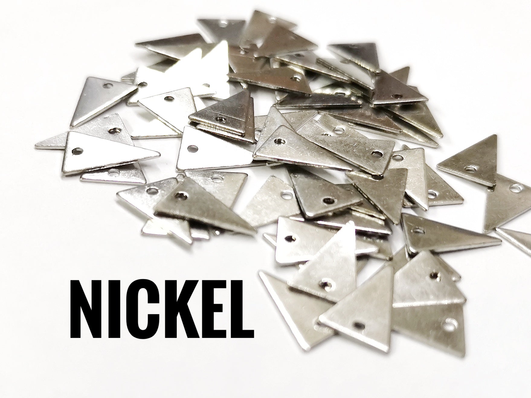 三角形銅片, 7x11.5mm, 36個