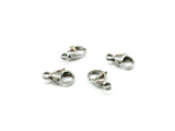 Stainless Steel Lobster Clasp, 8x13mm, Price Per 2 Pieces - amakeit bead 天富