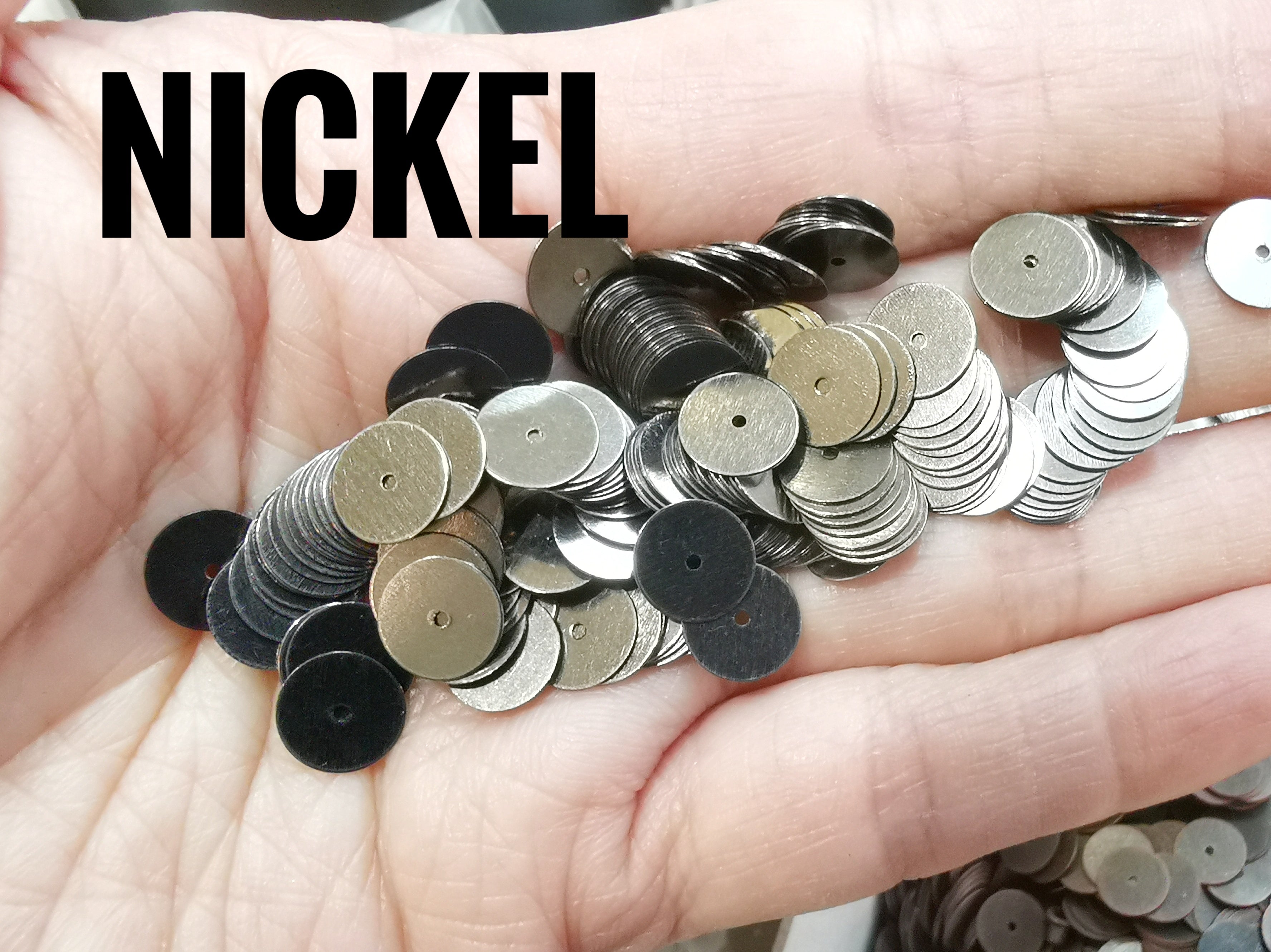 特價, 圓銅片, 8mm, 中孔, 100個